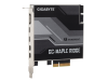Gigabyte GC-MAPLE RIDGE Thunderbolt 4 PCI-Ex4 add on Card USB Type-C DisplayPort